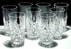 8 VINTAGE WATERFORD CRYSTAL LISMORE HIGHBALL  12 oz TUMBLER GLASSES 5 5/8"