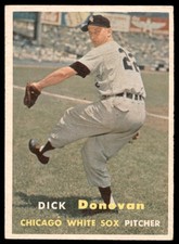 1957 Topps #181 DICK DONOVAN  Chicago White Sox  EX+/NM