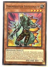 YuGiOh! - Dinowrestler Systegosaur SOFU-EN008 1st Edition Common