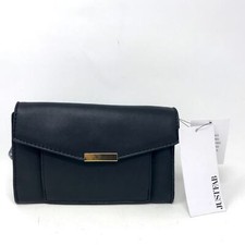 JustFab #Fabforall Universal Hand/Belt Bag, Size OS - Black/Gold