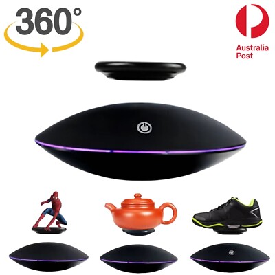 Magnetic Levitating Display Stand Floating 360°Rotating Ornaments Figurine Decor