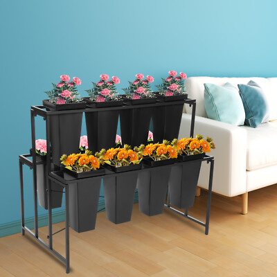 12 Pcs Flower Buckets Flower Display Stand for In/Outdoor Florist Garden Modern