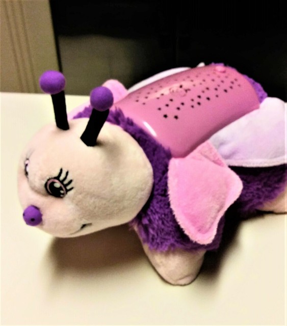 Dream Lites Pillow Pets Butterfly Pink Purple LightUp Nightlight eBay