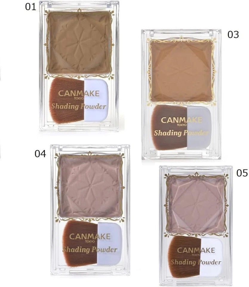 New CANMAKE Shading Powder 05 Moon Greige 5g face color cosmetics from Japan - Image 4 of 4