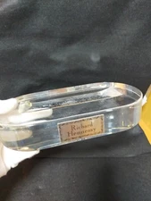 Hennessy Richard Limited Bottle Stand Acrylic Made Rare 1.1 Kg Weight From Japan