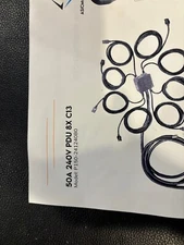 240V PDU 50A Bitcoin / Crypto Mining PDU 8x C13 Output