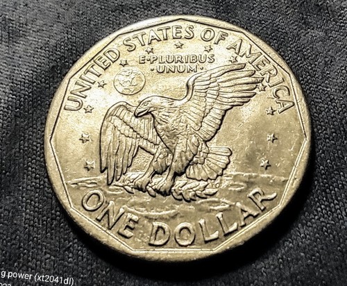 1979-D SBA $1 Susan B. Anthony Dollar-Filled in Mint Mark/Die clash/DDO/DDR - Picture 3 of 7