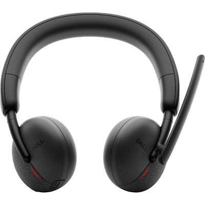 Dell WL3024-DWW Wireless Headset Teams Google Bixby Stereo Noise Cancel MIC  BLK - Main Image