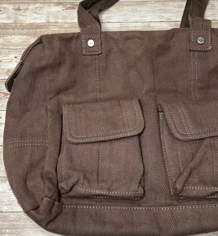 Bolso de hombro Thirty One informal de carga marrón Foto 2 de 4