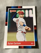 2022 Donruss Baseball Retro 1988 Variations #264 Dylan Carlson - Cardinals