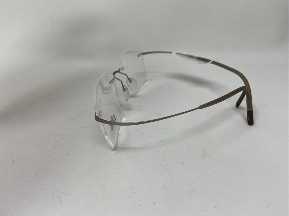 SILHOUETTE TITAN RIMLESS TITANIUM EYEWEAR 5541 DQ 8540 53/21
