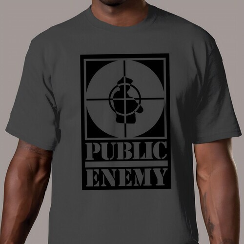 Большой логотип Public Enemy - Rebirth Of A Nation футболка L Новая Серый Футболка L Sh 5190₽