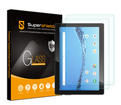 2x Supershieldz Tempered Glass Screen Protector for Digiland 10.1 Tablet DL1036