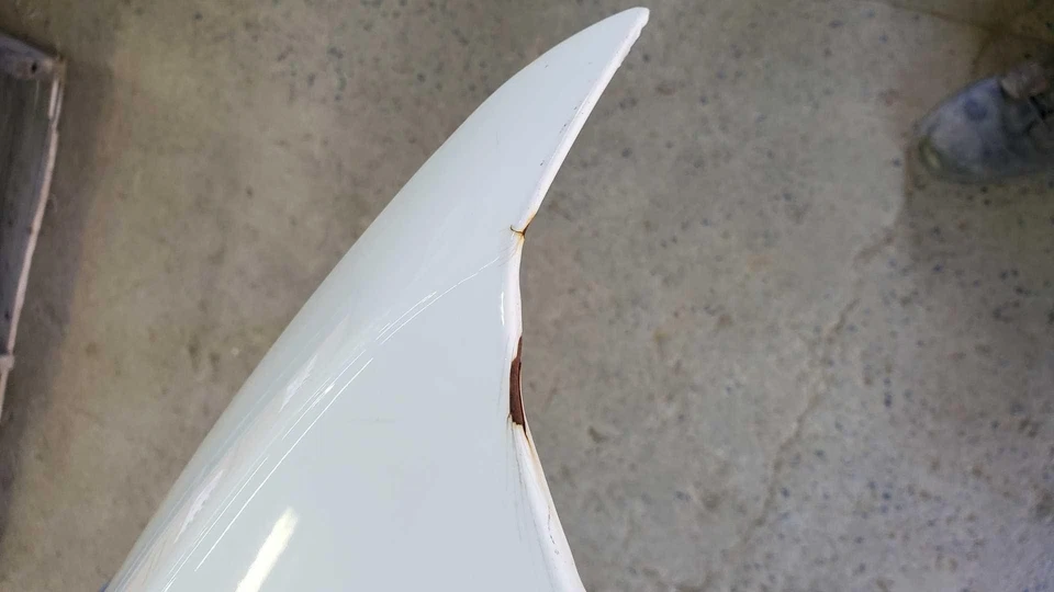 14 DODGE CHARGER Fender Scratches Passenger Rightwhitepaint Code=pw7 Foto 4 de 4