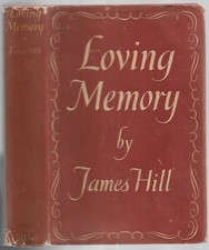 (STORM JAMESON) - Loving Memory  1937  1st  Uncommon pseudonymous novel.