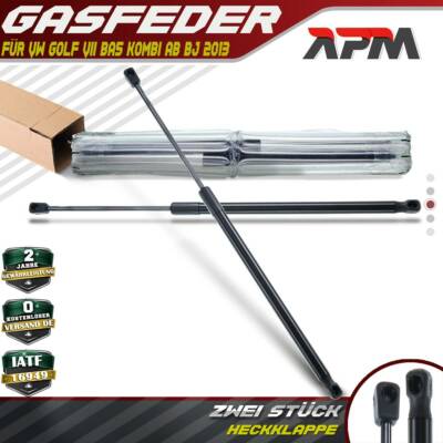 2x Gasfeder Heckklappe Dämpfer 548mm 520N für VW Golf VII BA5 Kombi ab BJ 2013
