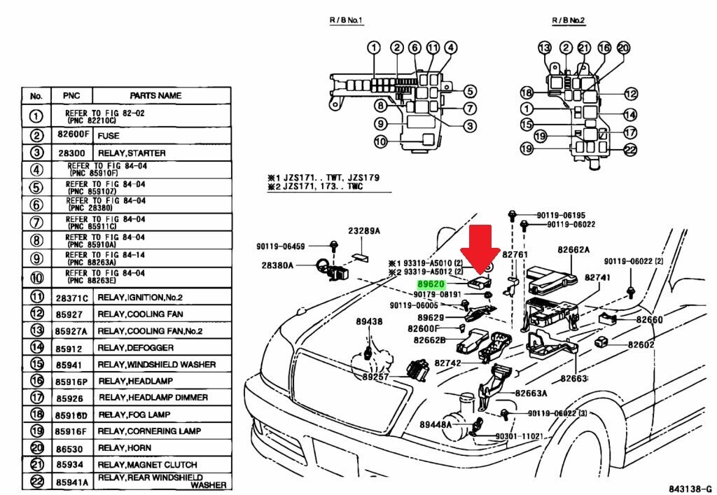OEM Toyota Chaser Mark II JZX100 Igniter 89621-30020 Genuine