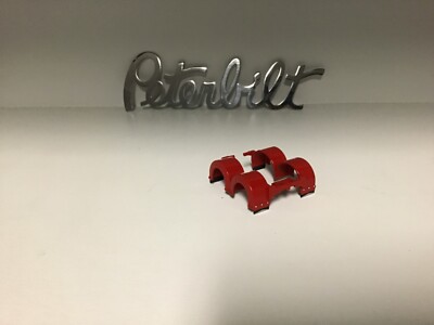 DCP 1/64 PETERBILT RED SHOW REAR FENDERS W/ 6 WHITE LIGHTS