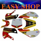 <!--F#f_0-->Rockstar Sticker Decal Kit KAWASAKI KX65 KLX110 125cc 150cc Dirt Pit Pro Bike<!--F/-->