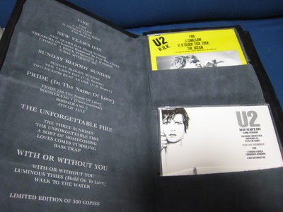 U2 The CD Single Collection 1981-1989 Part 1 EU Six CD Singles in