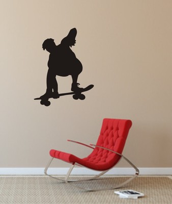 Wandtattoo -Wandaufkleber - Skater - Skaten - Skateboard - Sport - Skate