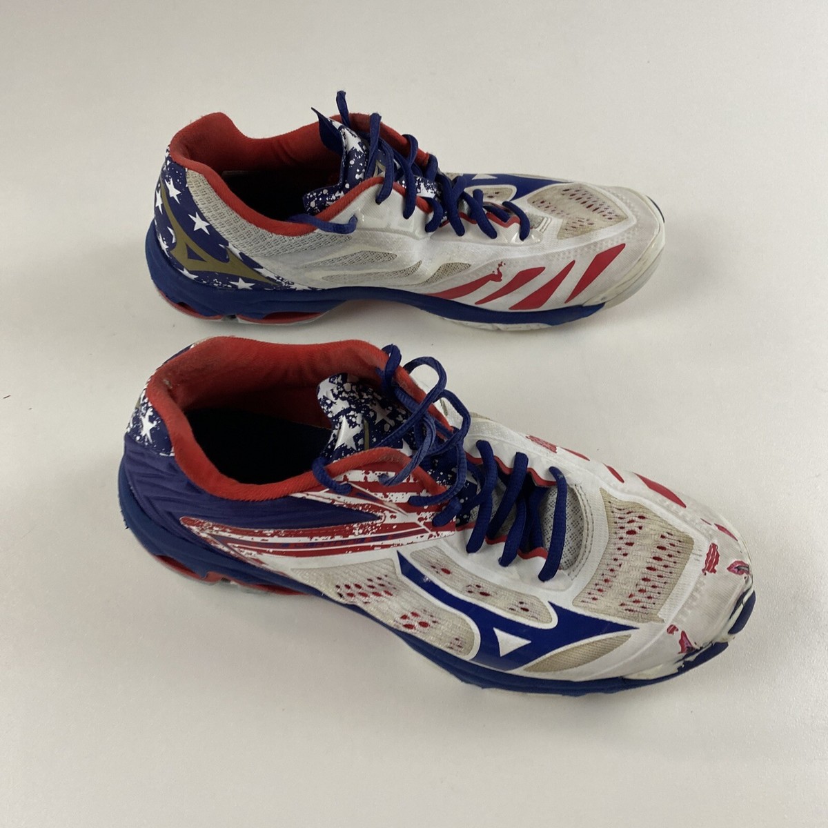 Mizuno Womens Wave Lightning Z5 430263 0U0U White Running Shoes Sneakers Sz 