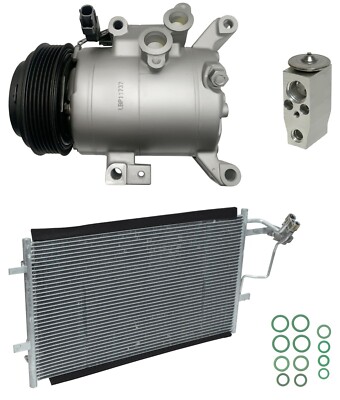RYC Remanufactured AC Compressor Kit W/ Condenser EE39B Fits Mazda 3 2.0L 2012