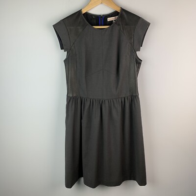 slim fit dress slacks Rebecca Taylor 100% Silk Graphic Print Fit & Flare Mini Dress Size 4 –  theuntamedthread.com main image 1