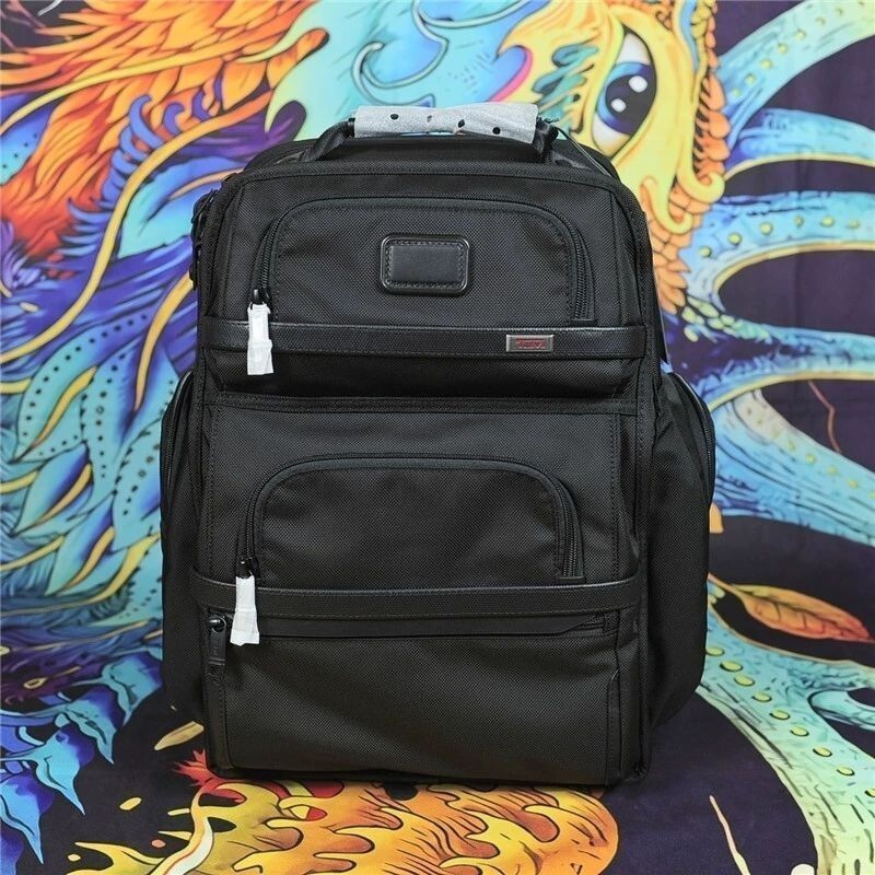 TUMI ALPHA3 Brief Pack Mochila Balística Negra 2603578D3 Outlet Nuevo