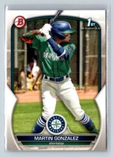 2023 Bowman #BP-28 Martin Gonzalez Prospect 1st Prospects NM