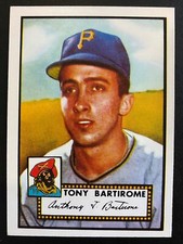 Tony Bartirome 1983 Topps 1952 Reprint Series Baseball Pittsburgh Pirates #332