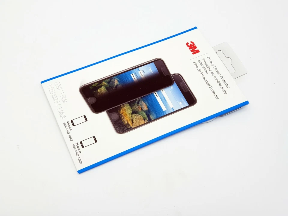 Película protectora de pantalla de privacidad 3M para teléfono inteligente Apple iPhone 6 iPhone 6S Foto 3 de 4
