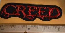Creed Embroidered  Sew/Iron On Band Patch