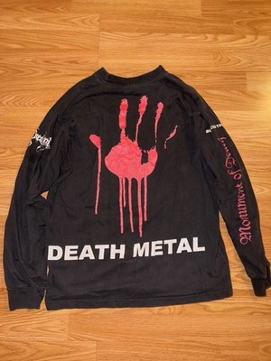 blood Red thorn, 2002 Deathmetal Long Sleeve Band Shirt Size Large