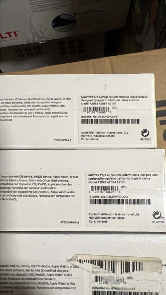 Apple AirPods Pro with MagSafe Charging Case (2021) | MLWK3ZM/A A2083 NEW - Image 3 of 3