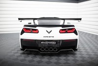 Maxton Design Carbon Heckspoiler HeckflüGel Standfuß Innen Passend FüR Chevrolet