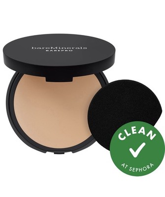 BAREMINERALS BAREPRO  24HR Skin Perfecting Talc-Free Matte Powder Foundation.New