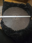 VTG ANTIQUE 20”LARGE SAWMILL CIRCULAR CIRCLE SAW BLADE LOGGING TOOL WALL DECOR — photo 1