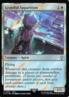 Grateful Apparition (Surge Foil) U Commander: FINAL FANTASY 244 NM