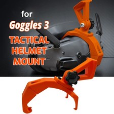 PETG 3D Printed Helmet Mount Adapter for DJI Goggles 3 for Wilcox L4 G24 t