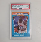 Fleer 1990 All-Stars Michael Jordan #5 Chicago Bulls PSA 9 Graded Card