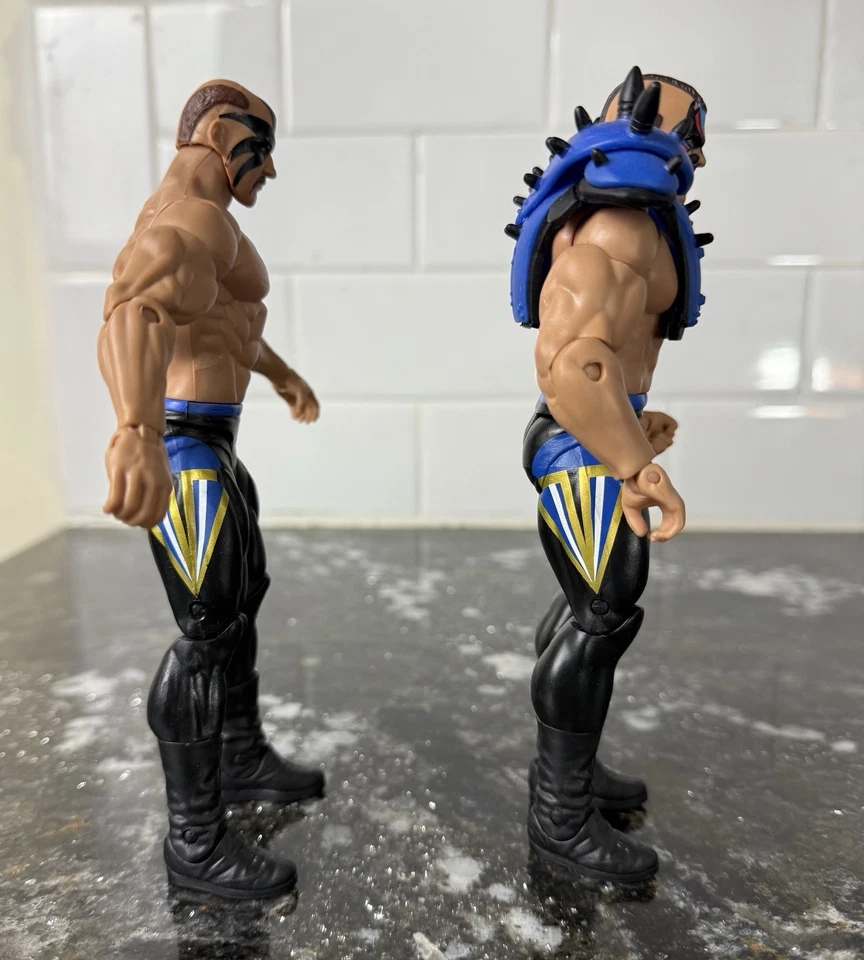 Mattel WWE Road Warriors 2013 Halcón y Animal Batalla paquete de 2 figuras de Legión de la Muerte Foto 2 de 4