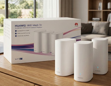 HUAWEI WiFi Mesh 3+ Router, Dual Band Wi-Fi 6 AX3000 (Confezione da 3) - NUOVO & IMBALLO ORIGINALE