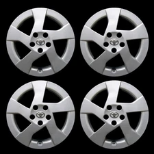 (4)x Hubcap 15" Fits Toyota Prius Wheel Cover 2010-2011 61156 Naturally 4-Door