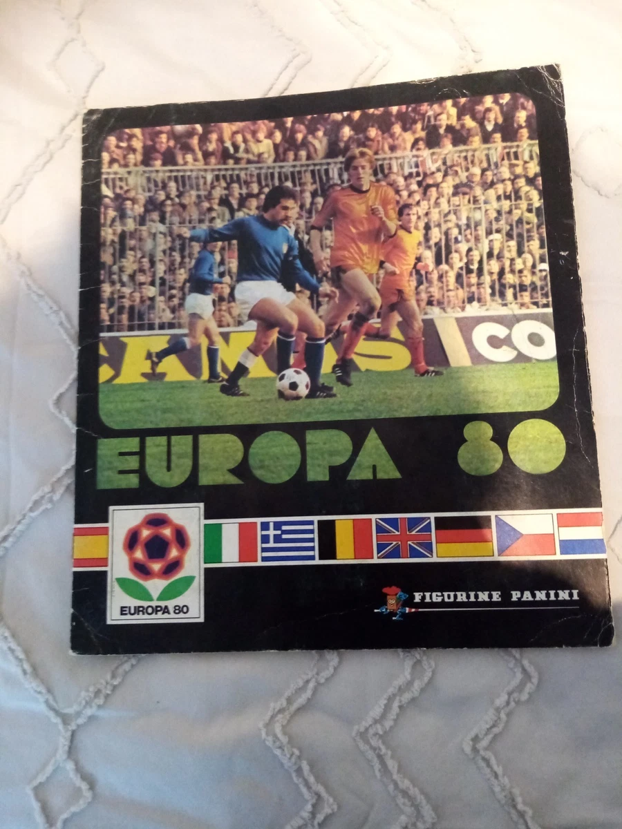 Panini - Football 80 Belgium - Lot de 7 albums