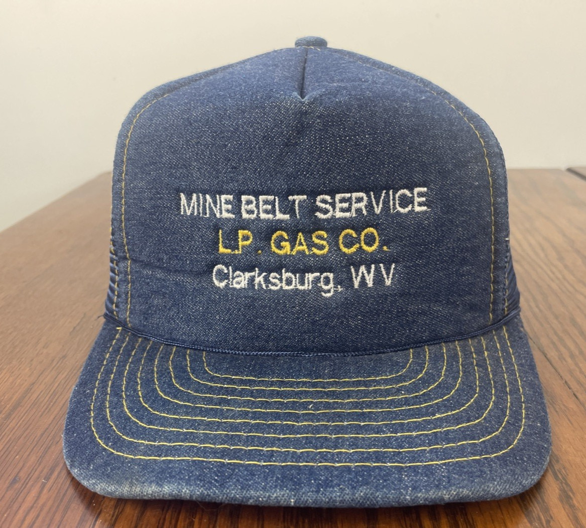Cap 80s West Virginia Lp Gas Co  Orange Stitch