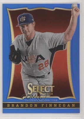 2013 USA Baseball Box Set Select Blue Prizm Preview 183/199 Brandon Finnegan 3wu