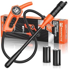 Universal Fit Fuel Transfer Pump with Ergonomic Nozzle - Ideal for Emergencies