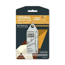 Aviationtag Etihad Airways A380 A6-APA grau Glare