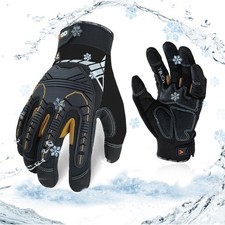 Vgo Waterproof Thermal Gloves Touchscreen Winter Work Gloves Men Cold Weather